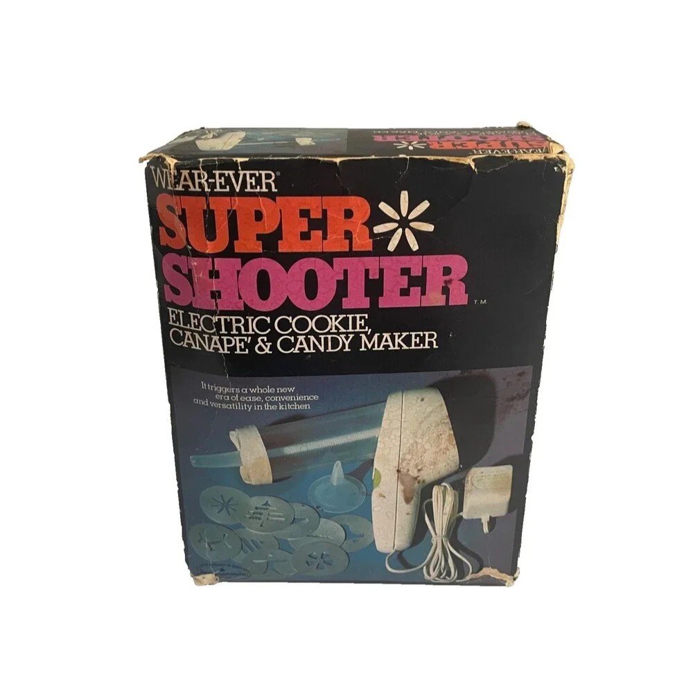 Vintage WearEver 70001 Super Shooter Electric Cookie Canapé Candy Maker Parts
